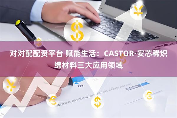 对对配配资平台 赋能生活：CASTOR·安芯稀炽绵材料三大应用领域