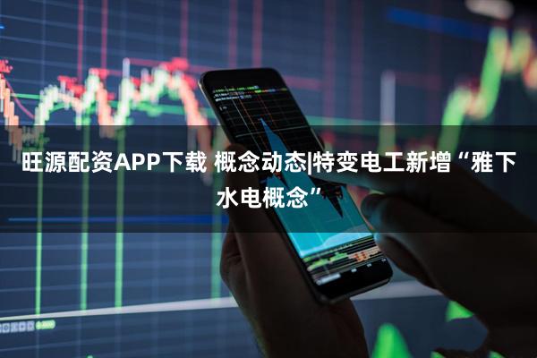 旺源配资APP下载 概念动态|特变电工新增“雅下水电概念”
