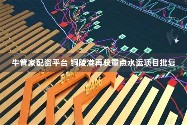 牛管家配资平台 铜陵港再获重点水运项目批复